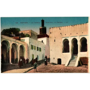 146 Tanger La Casbah Tribunal Et Prison LL Morocco Postcard